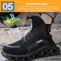 Orthopedic Safety Shoes - Max-Black A-5-State of Style