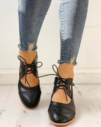 Orthopedic Vintage Shoes - Lucia-Beige-4.5-State of Style