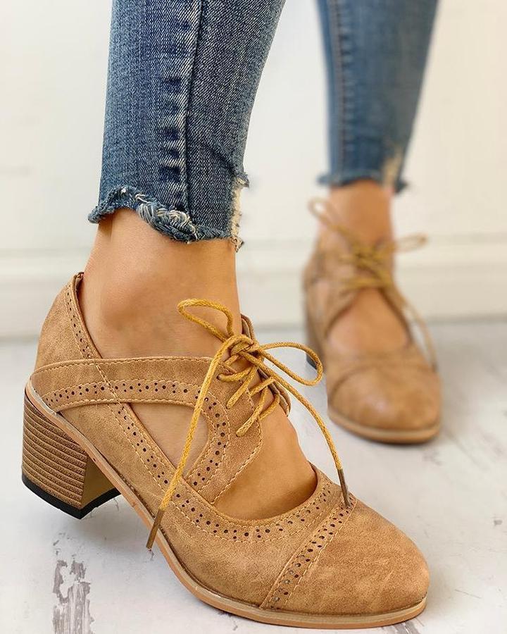 Orthopedic Vintage Shoes - Lucia-Beige-4.5-State of Style
