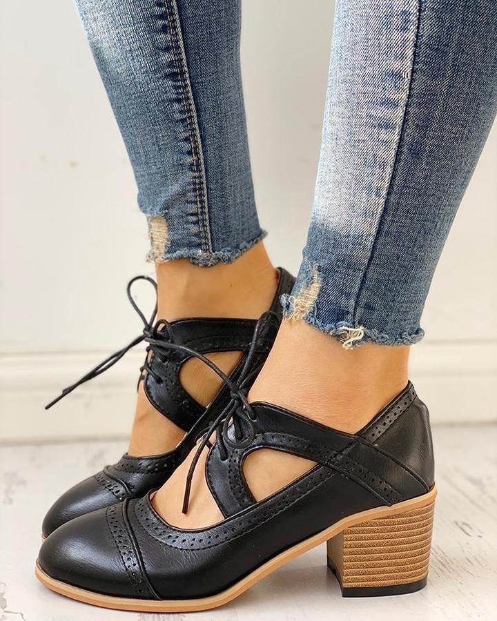 Orthopedic Vintage Shoes - Lucia-Black-4.5-State of Style