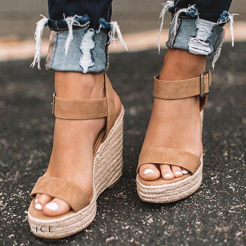 Orthopedic Wedges with Buckle - Mila-Brown-4.5-State of Style