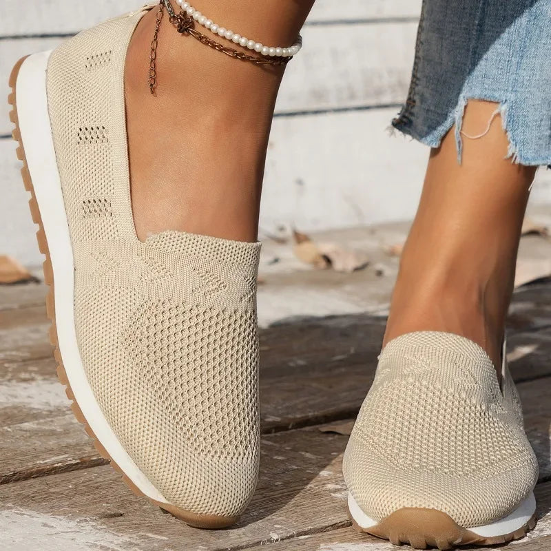 Orthopedic Women's Slip-Ons - Olivia-Apricot-36-State of Style