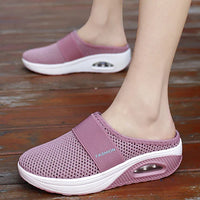 Orthopedische Ademende Zwarte Pantoffels - Lisa-Roze-35-State of Style
