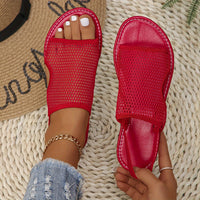 Orthopedische Ademende Zwarte Sandalen - Julia-Rood-CN36(EU36)-State of Style