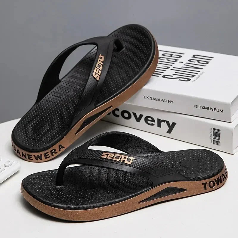 Orthopedische Blauwe Teenslippers - Mark-Blauw-39-State of Style