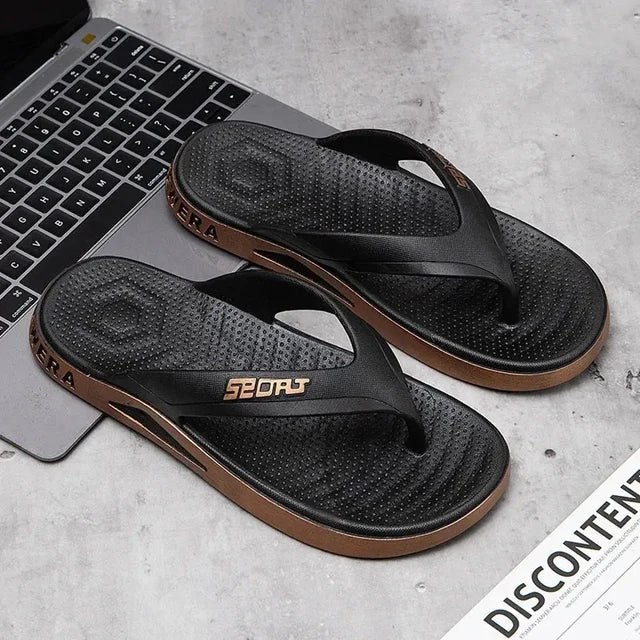 Orthopedische Blauwe Teenslippers - Mark-Zwart-39-State of Style