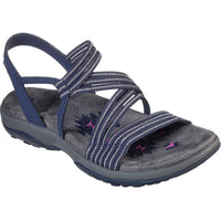 Orthopedische Comfortabele Zwarte Sandalen - Sarah-Blauw-35-State of Style