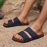 Orthopedische Herensandalen Zwart - Felix-Marineblauw-CN39(EU40.5)-State of Style