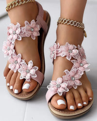 Orthopedische Licht Beige Sandalen - Emily-Abrikoos-34-State of Style
