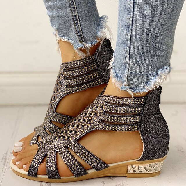 Orthopedische Lichtgewicht Khaki Sandalen - Kevin-Zwart-36-State of Style