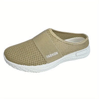 Orthopedische Lichtgewicht Zwarte Pantoffels - Julia-Khaki-CN36(EU36)-State of Style