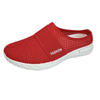 Orthopedische Lichtgewicht Zwarte Pantoffels - Julia-Rood-CN36(EU36)-State of Style