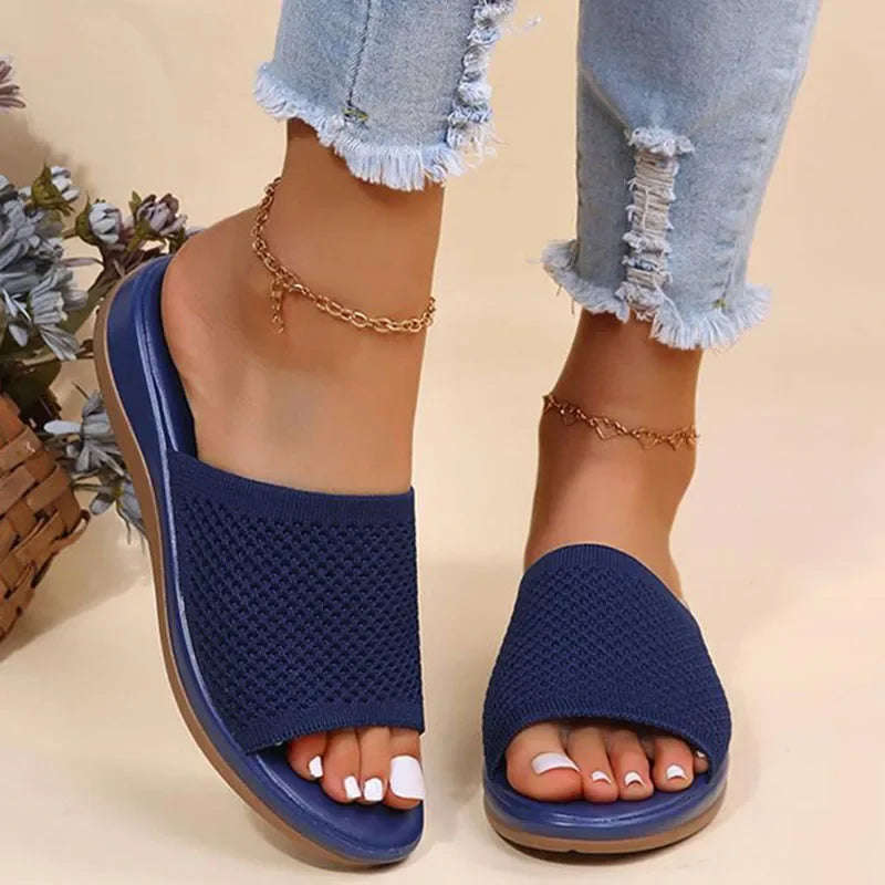Orthopedische Lichtroze Slippers - Emma-Lichtroze-36-State of Style