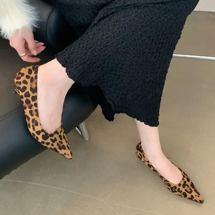 Orthopedische luipaard hakken - Eva-Luipaard kleur-35-State of Style