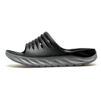 Orthopedische Marineblauwe Slippers - Lucas-Zwartgrijs-38-State of Style