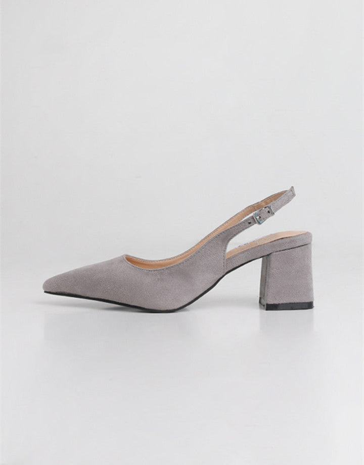 Orthopedische roze hakken - Sophie-Grijs-4-State of Style