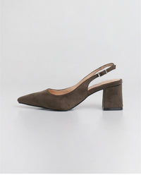 Orthopedische roze hakken - Sophie-Khaki-4-State of Style