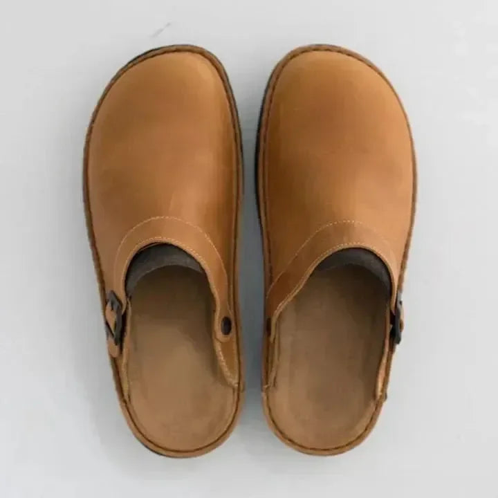 Orthopedische Slippers Beige - Steve-Beige-38-State of Style