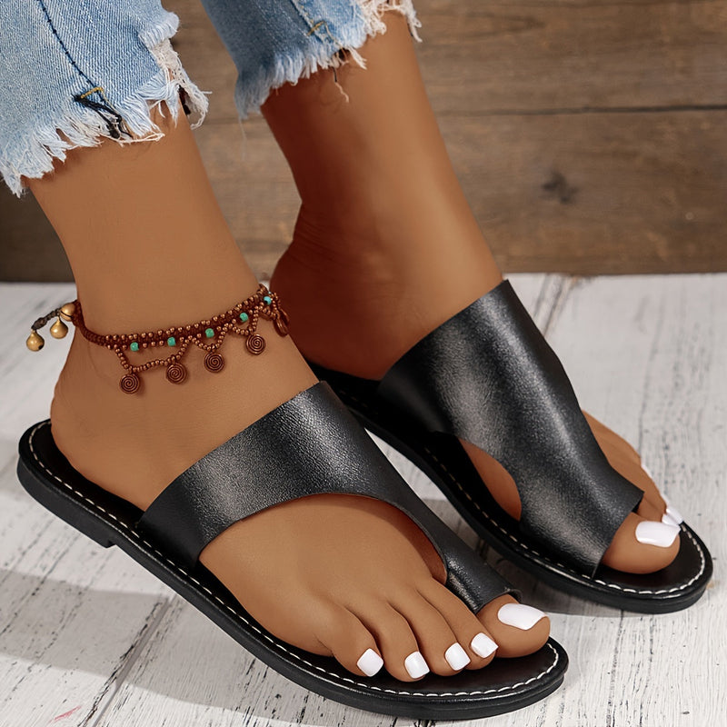Orthopedische Stijlvolle Zwarte Sandalen - Emma-Zwart-CN36(EU36)-State of Style