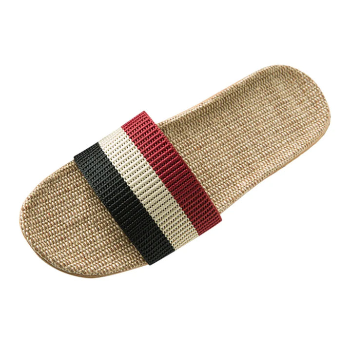 Orthopedische Strokleurige Regenboogslippers - Maria-Oranje-44-45-State of Style