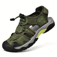 Orthopedische Zwart Outdoor-Sandalen - Felix-Groen-CN38(EU38.5)-State of Style