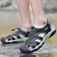 Orthopedische Zwart Outdoor-Sandalen - Felix-Zwart-CN38(EU38.5)-State of Style