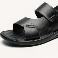 Orthopedische zwarte designer herensandalen - Felix-Zwart-CN40-41(EU40-40.5)-State of Style