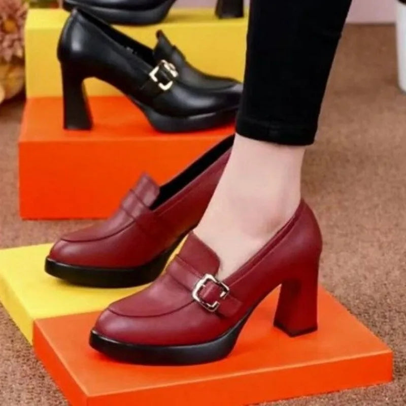 Orthopedische zwarte pumps - Maria-Zwart-35-State of Style