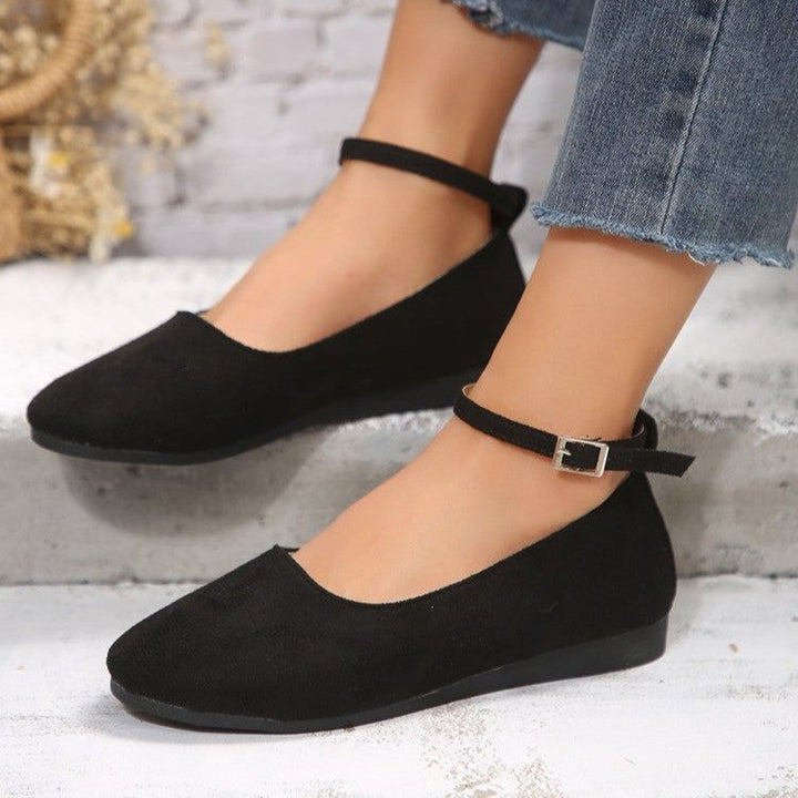 Orthopedische Zwarte Sandalen - Anna-Zwart-CN35(EU34)-State of Style