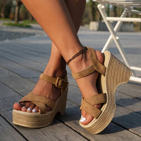 Orthopedische Zwarte Sandalen - Emma-Bruin-37-State of Style