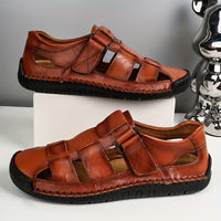 Orthopedische Zwarte Sandalen - Lars-Aarde-geel-CN40(EU40.5)-State of Style