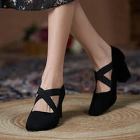 Orthopedische zwarte schoenen - Lisa-Zwart-35-State of Style