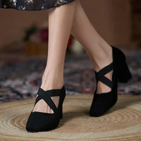 Orthopedische zwarte schoenen - Lisa-Zwart-35-State of Style