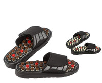 Oscar - Orthopedische Acupressuur Slippers Zwart & Rood-38-State of Style