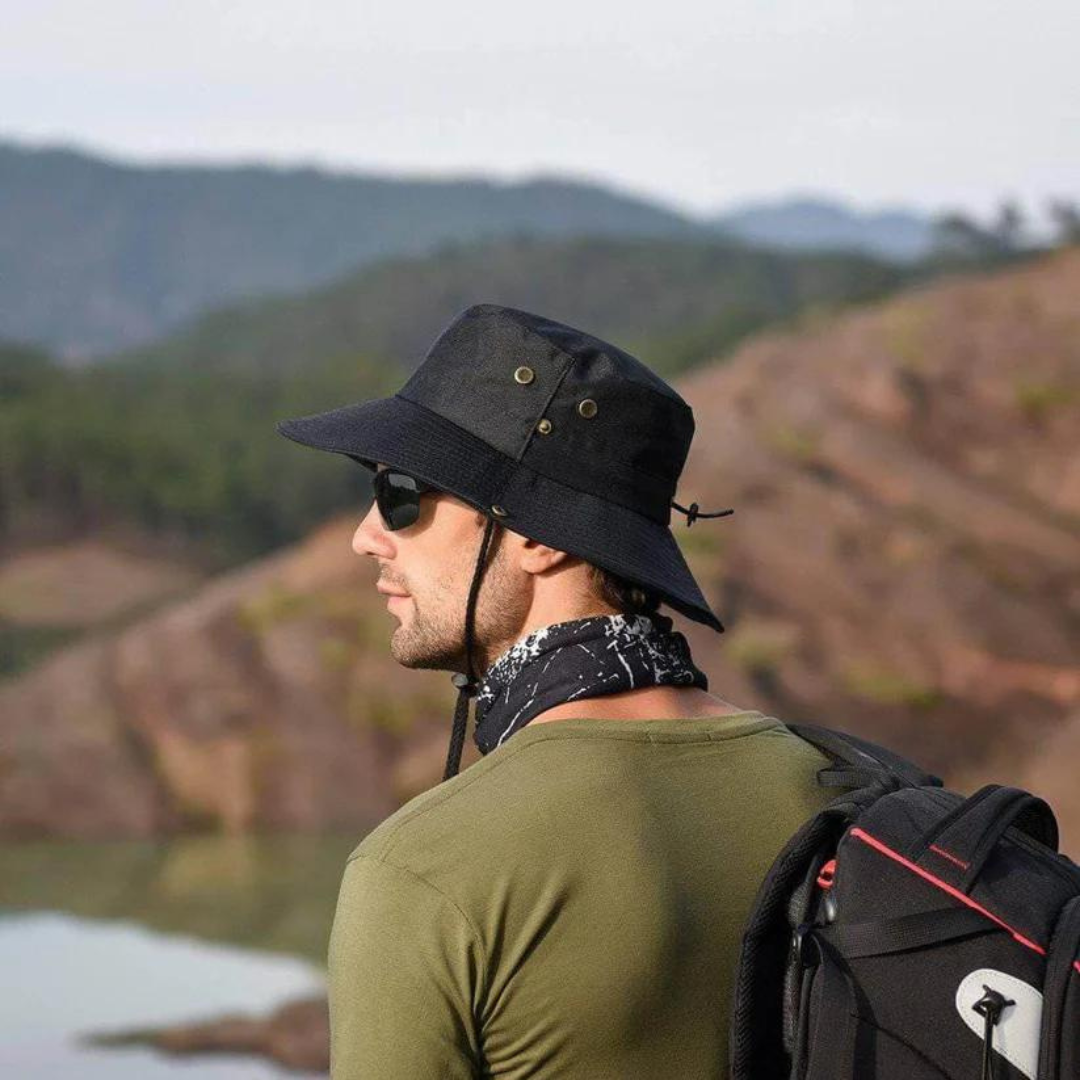 Outdoor Bucket Hat with UV protection – Stormtrail-Green-State of Style