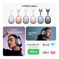 Wireless Noise-Cancelling Headphones – SonicWave