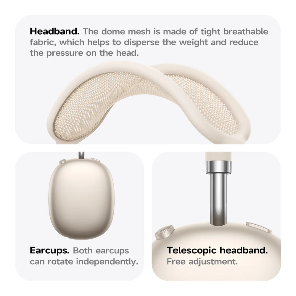 Wireless Noise-Cancelling Headphones – SonicWave