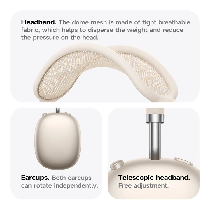 Wireless Noise-Cancelling Headphones – SonicWave