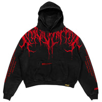 Oversized Heavy Hoodie with Print – Damon-S-State of Style
