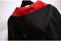 Oversized Hooded Windbreaker | Lightweight & Waterproof-BLACK-2XL-State of Style