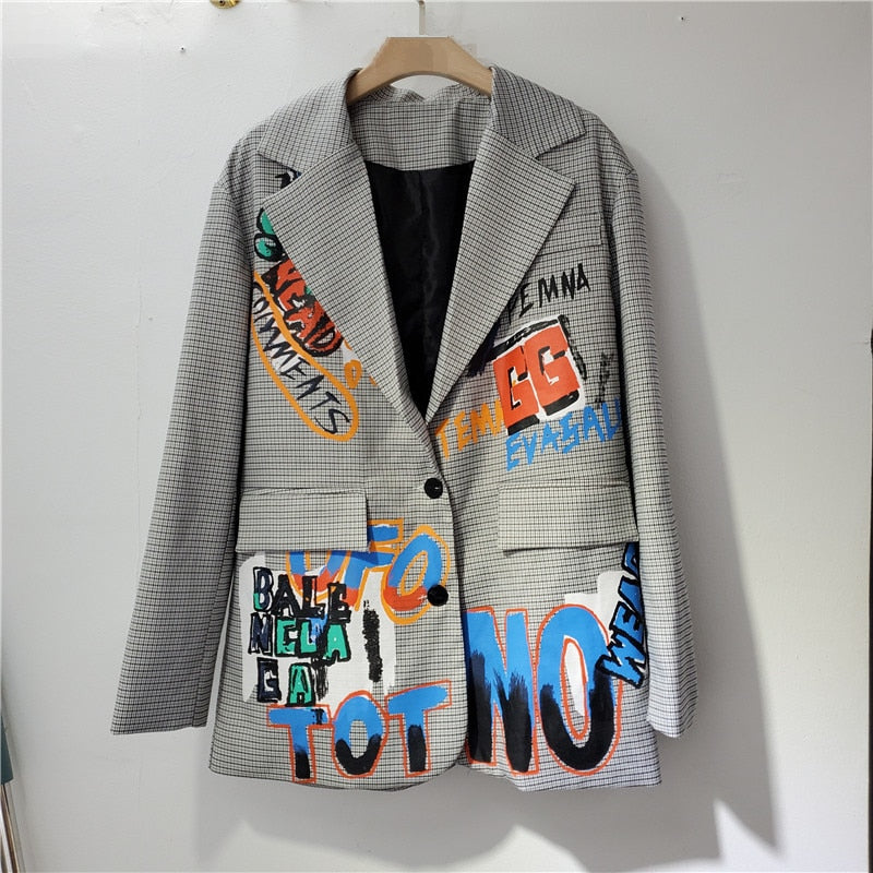 Oversized Ladies Blazer - ChicVibe-S-State of Style