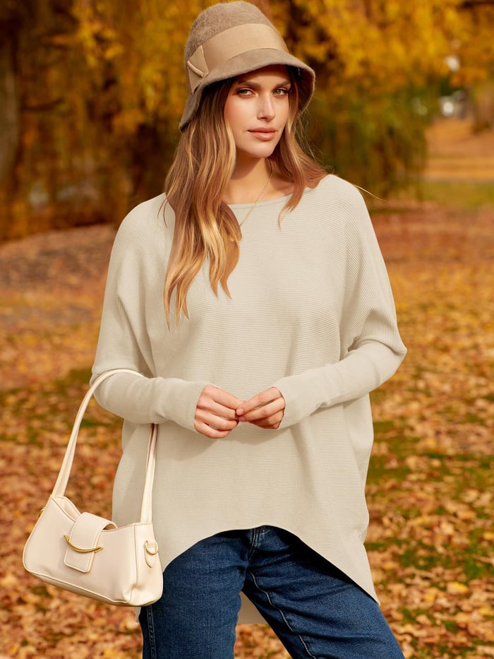 Oversized Ladies Sweater - Sophie-Black-S-State of Style