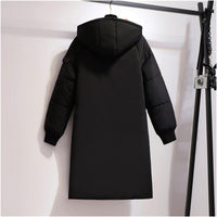 Oversized Long Padded Jacket | Comfortable & Stylish Outerwear-BLACK-3XL-State of Style