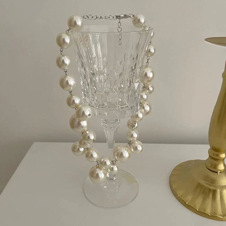 Oversized Pearl Necklace-State of Style