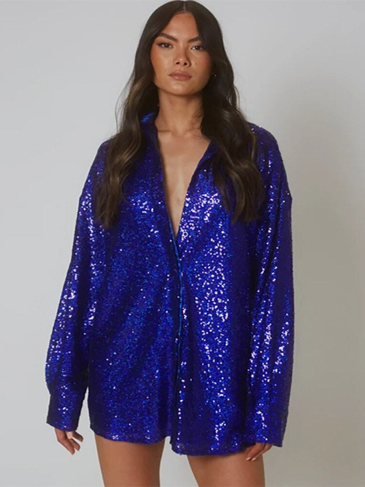 Oversized Shirt for Women | Trendy, Comfortable & Versatile-Blue-S-State of Style