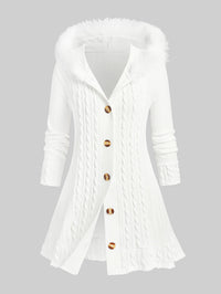Oversized “Snow Winter Wonderland” Hoodie-White-XXL-State of Style