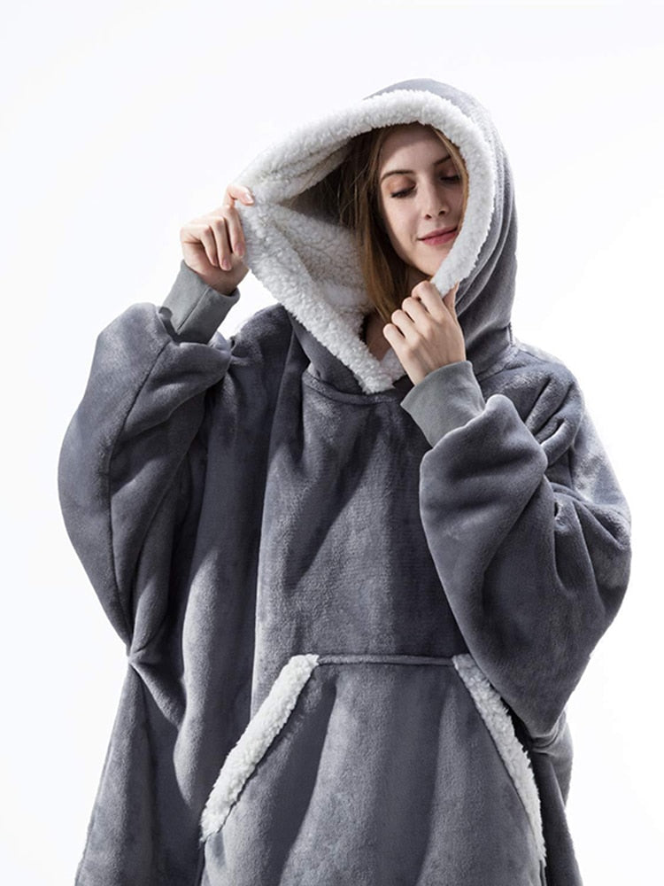 Oversized Sweater for Women – Cozy & Trendy Knitwear-Grey-One size fits all-State of Style