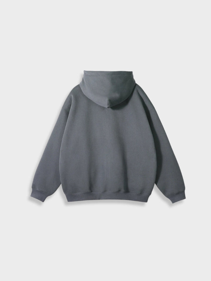 Oversized Vest with Zip - Ava-Black-S-State of Style