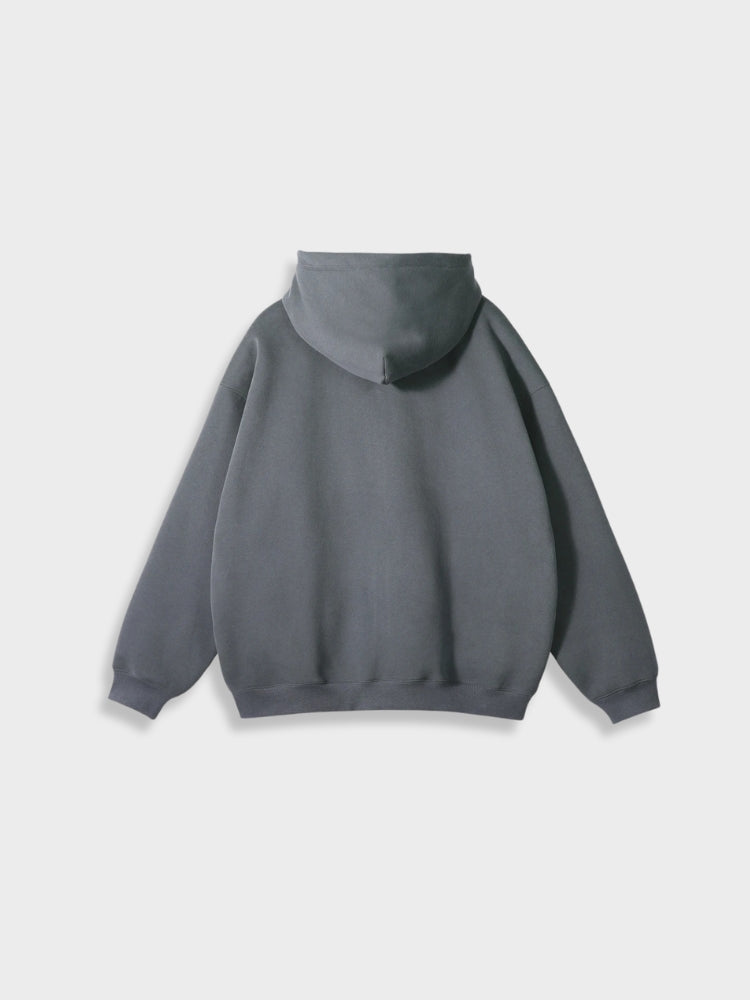Oversized Vest with Zip - Ava-Black-S-State of Style