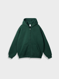 Oversized Vest with Zip - Ava-Eden Green-S-State of Style